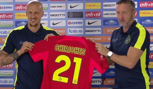Vlad Chiricheş, titular pentru FCSB în duelul cu Oţelul Galaţi! Surpriză pregătită de Gigi Becali