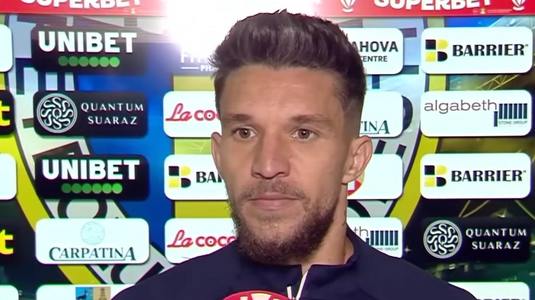 ”Celor de aici nu le place!” Alex Băluţă a dat cărţile pe faţă după golul reuşit în Oţelul - FCSB