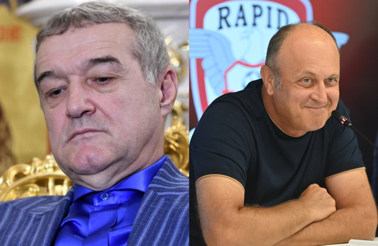 ”V-aţi supărat că v-a bătut Şucu?”. Gigi Becali s-a râzgândit după eşecul cu Rapid: ”N-am ambiţii cu el”