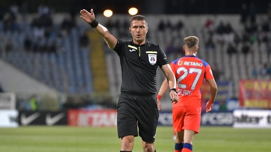 El va arbitra FCSB - FCU Craiova 1948. A fost la centru la Rapid - CFR Cluj 3-1
