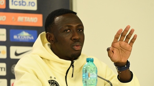 Baba Alhassan, după primele antrenamente de la FCSB: ”Am ajuns la un club mare. Poate voi primi o convocare la naţională”