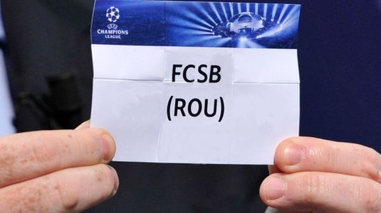 FCSB n-a mai avut noroc la tragere. Adversar dificil pentru campioana României dacă ajunge în turul doi preliminar din Champions League