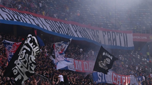 Câţi suporteri au fost în Ghencea la FCSB - Corvinul, în Supercupa României