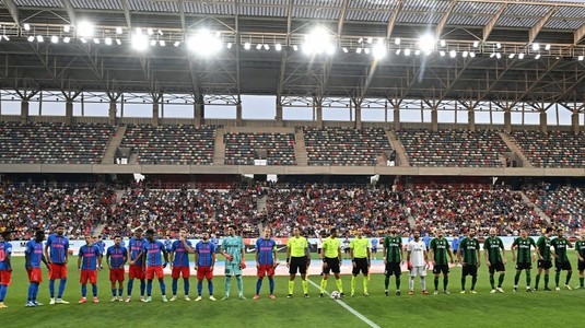 Câţi spectatori au venit pe Stadionul Steaua să vadă FCSB - Virtus, după 7-1 în tur. Cifra anunţată | FOTO