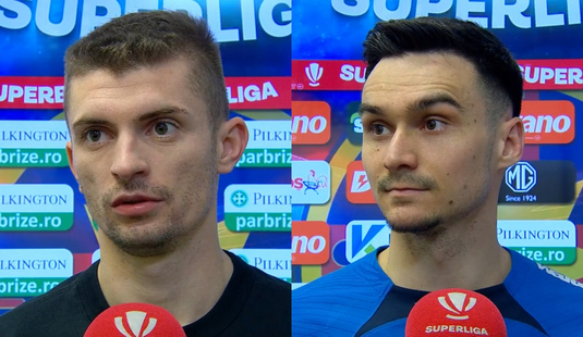 Florin Tănase şi Adrian Şut nu vor neglija partida cu Lyon. Cei doi sunt încrezători într-un rezultat pozitiv: "Dacă marcăm..."