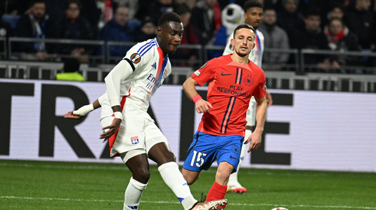 Lyon - FCSB 4-0. Duble Mikautadze şi Nuamah! Capăt de drum european pentru campioana României