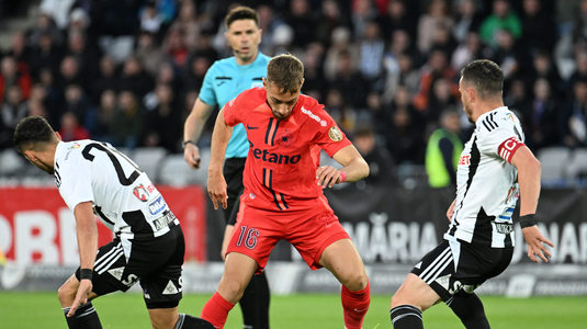 LIVE VIDEO U Cluj - FCSB, ACUM, pe orangesport.ro. ”Şepcile roşii” au ratat singura ocazie a reprizei secunde