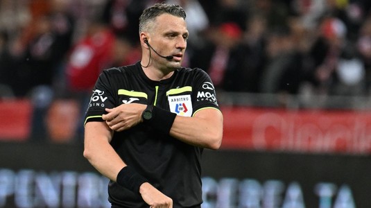 A fost anunţat numele arbitrului care va conduce CFR - FCSB. Moroiţă a fost alesul pentru derby-ul de astăzi