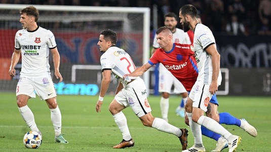 LIVE VIDEO | FCSB - Hermannstadt, ACUM, pe orangesport.ro. Elevii lui Măldărăşanu deschid scorul în Ghencea
