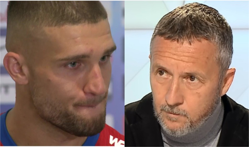 Bîrligea a izbucnit în lacrimi la interviu şi l-a impresionat pe MM Stoica: ”Mă bucur că există şi jucători care se pot manifesta aşa”