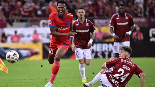 Ngezana, prea previzibil pentru Andrei Borza: ”Urmăresc meciurile celor de la FCSB şi ştiam că nu prea joacă lung, îi place fake shot”