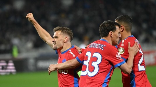 Darius Olaru a reuşit dubla pentru FCSB cu U Cluj şi a dat verdictul despre perioada campioanei: "Avem această capacitate"