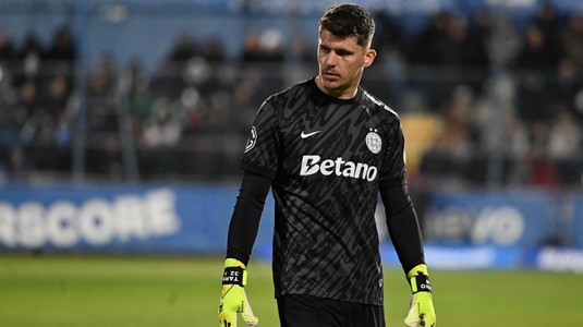 Ştefan Târnovanu este gata să plece de la FCSB! Un club din Turcia a pus ochii pe el şi îl vrea din vară