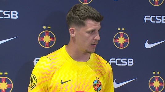 Întrebat despre plecarea de la FCSB, Ştefan Târnovanu a spus ce simte: “Nu vreau să fac scandal”