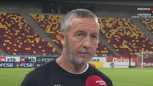 Ce îl mai poate salva pe Marius Baciu, dacă FCSB nu o va învinge pe Universitatea Craiova. MM Stoica: "Depinde"
