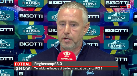 Reghecampf a luat o decizie neaşteptată înainte de FCSB - Oţelul! Pe cine a ales căpitan şi ce i-a transmis lui Gigi Becali: "Am discutat"