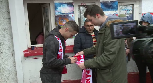 VIDEO | Torje a fost pus la treabă de către noii săi şefi. A vândut bilete pentru meciul cu Craiova!