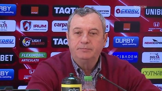 VIDEO | Mircea Rednic, soluţie de criză pentru postul de fundaş dreapta: "El o să joace. Să îi dea bătaie lui tati!"