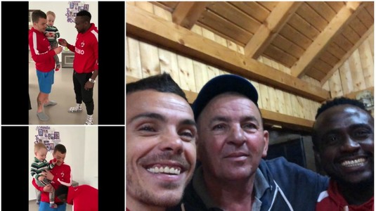 VIDEO | Zenke, invitat special în familia Nistor de Paşte. Cine a câştigat "lupta" de la ciocnitul ouălor