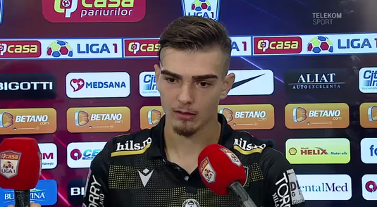 VIDEO | Coincidenţa incredibilă de la derby: ”Mi-am îndeplinit un vis!” Denis Ciobotariu, fericit la finalul derby-ului cu FCSB