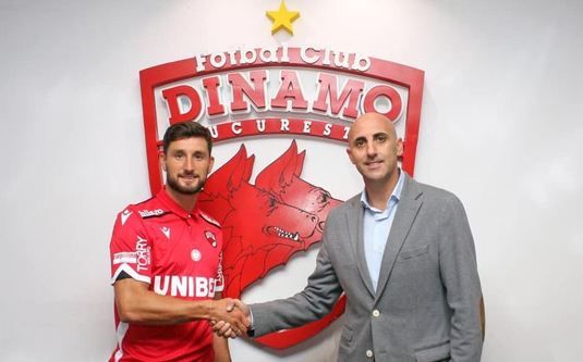 ULTIMA ORĂ | Dinamo a anunţat oficial încă un transfer. Borja Valle a ajuns în România şi a fost prezentat oficial
