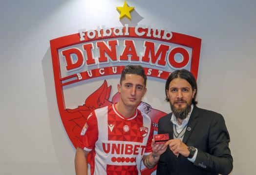 OFICIAL Dinamo a bifat încă un transfer! Steliano Filip a fost prezentat oficial