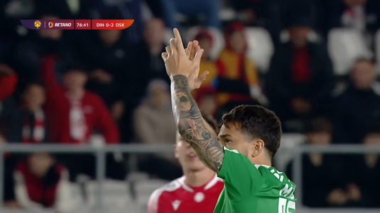 VIDEO | Fanii lui Dinamo nu ”l-au iertat” pe Cosmin Matei! Cum s-au răzbunat în timpul partidei cu Sepsi