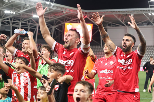Cei trei jucători remarcaţi de Cosmin Moţi după prima victorie a lui Dinamo