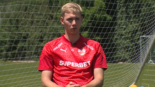 ”Sunt mai timid. Am crescut la ţară”. Povestea lui Cristi Mihai şi lecţia de modestie după ce s-a transferat la Dinamo | VIDEO