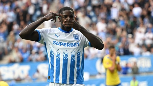 Dinamo l-a refuzat pe Nsimba! "Câinii" au fost aproape să-l ia pe atacantul lui Mirel Rădoi, dar s-au contrazis la analiză: "Nu-mi imaginam"