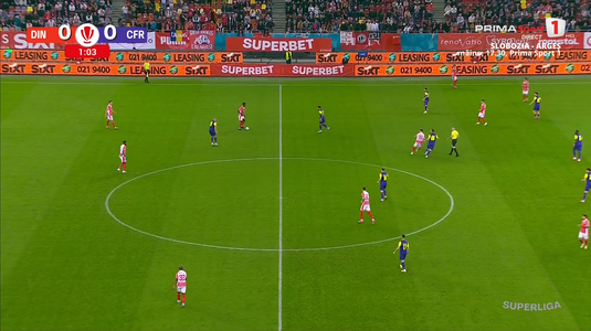 LIVE VIDEO | Dinamo Bucureşti - CFR Cluj, ACUM, în Superliga. "Câinii" n-au mai câştigat de două etape. A început partida