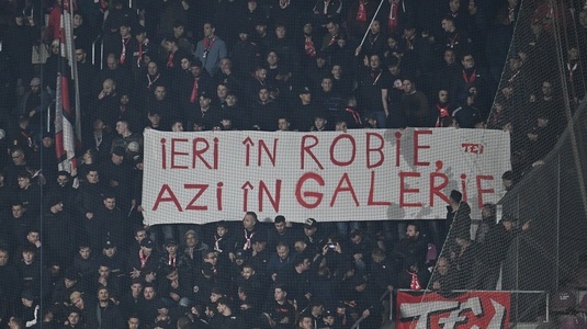 “LPF ar trebui sa depuncteze”. Măsura cerută după mesajul apărut în galeria lui Dinamo. Cum a arătat duelul bannerelor | FOTO