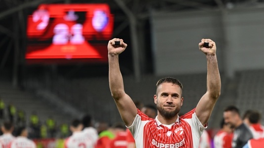 Dinamo îşi asigură atacul. George Puşcaş, ”câine roşu” încă trei ani: ”Suntem nerăbdători să-l vedem din nou”