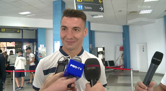 VIDEO | Regele e numai unul! Reacţia lui Mateiu când a fost întrebat de rivala FCSB: "Nici nu ştiu cu cine joacă"