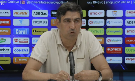VIDEO | "Am auzit că sunt Ferguson". Performanţa istorică pe care Victor Piţurcă o promite la Craiova