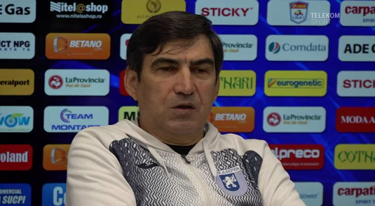 VIDEO | Piţurcă ştie la ce să se aştepte dacă oltenii mai fac paşi greşiţi: "E simplu". Echipa surpriză pe care o vede favorită în cursa pentru titlu