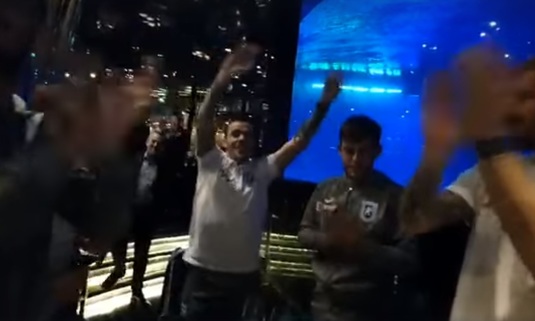 VIDEO | Dan Nistor e leu de mic :) Fostul căpitan al lui Dinamo a făcut SHOW în Antalya. Mijlocaşul a cântat din toţi rărunchii imnul Ştiinţei