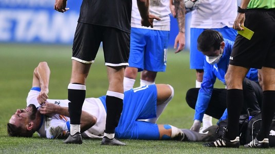 Prima reacţie oficială a Universităţii Craiova, după accidentarea lui Koljic. Când au anunţat oltenii că ar putea reveni pe teren atacantul bosniac