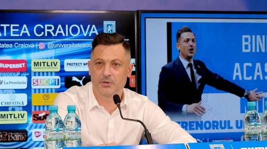 Conflict la Universitatea Craiova! Pe cine a dat vina Mirel Rădoi după ce şi-a dat demisia: "Ne spune ce să facem la antrenamente. Sunt lucrurile care m-au deranjat"