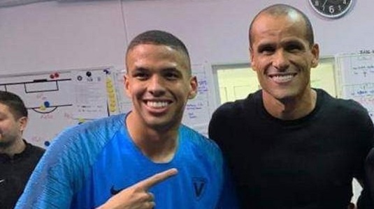 ”Are un eveniment”. Rivaldinho a anunţat când tatăl său, Rivaldo, va fi în România: ”Sper să vină şi când va lua Craiova titlul”