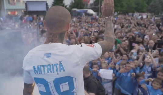 Alex Mitriţă a fost prezentat fanilor din Craiova: ”Sunteţi cei care m-aţi făcut să vin la această echipă iubită”