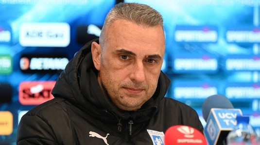 Petev dă vina pe jucători pentru remiza cu U Cluj: ”Ce să fac eu la greşelile individuale?”