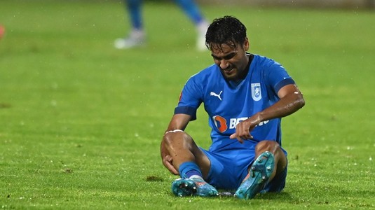 Baiaram are fractură cu deplasare la nivelul piramidei nazale! Cât timp va purta o mască specială la meciurile din Superligă