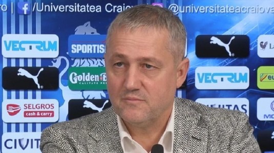 Mihai Rotaru, discurs fără perdea: "Dacă aveam arbitrajele FCSB sau U Cluj, Craiova avea 10 puncte avans de locul 2"