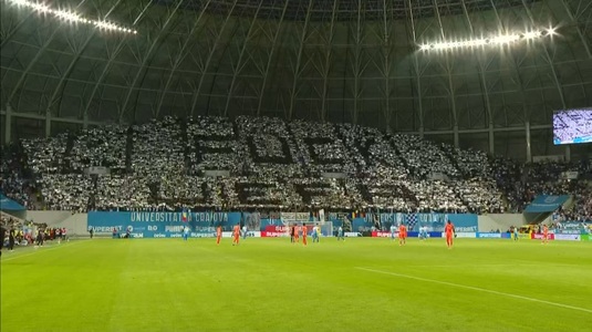 Reacţia incredibilă a suporterilor Universităţii Craiova după ce UEFA le-a interzis coregrafia. Ce au plănuit oltenii pentru returul cu Basaksehir