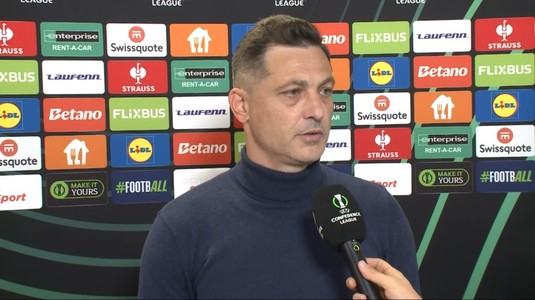 Mirel Rădoi a numit motivul pentru care l-a trimis în tribună pe Ştefan Baiaram: "Dacă el crede asta, se înşală. Lipsă de respect"