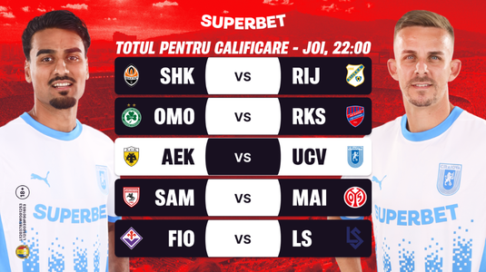 Toate calculele pentru ultima etapă din Conference League! Craiova, pe loc de calificare
