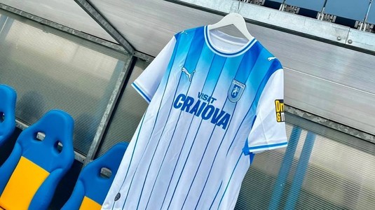 Universitatea Craiova a prezentat echipamentul pentru debutul european! Detaliul care a atras imediat atenţia