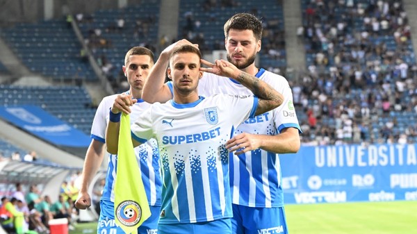 Surpriză! Universitatea Craiova şi-a trimis titularul din sezonul trecut în Liga 2, cu ajutorul noii reguli FRF