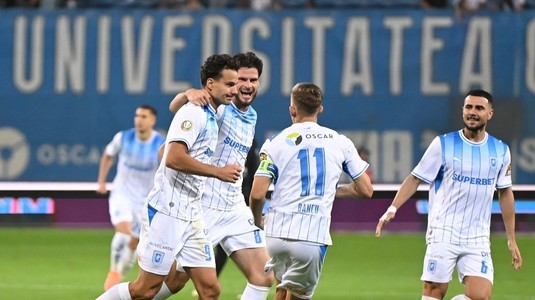 VIDEO U Craiova - U Cluj 4-0, în Superliga. Oltenii s-au descătuşat după pauză şi s-au apropiat de podium! Al Hamlawi a reuşit dubla
